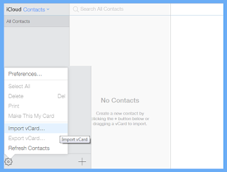 add contacts once to export