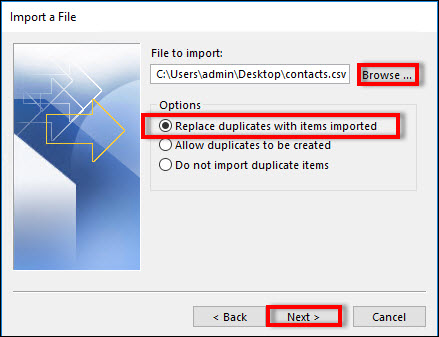 import thunderbird contacts to outlook