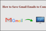 Save Gmail emails to computer