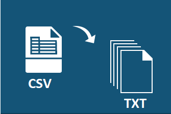 convert txt file to csv