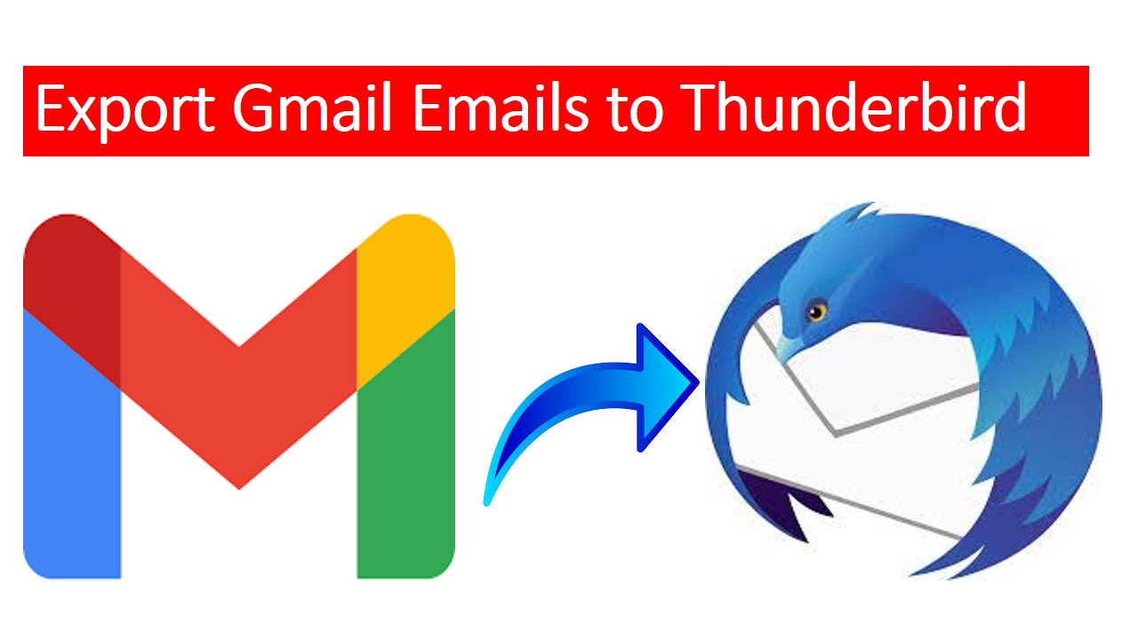 export gmail to thunderbird