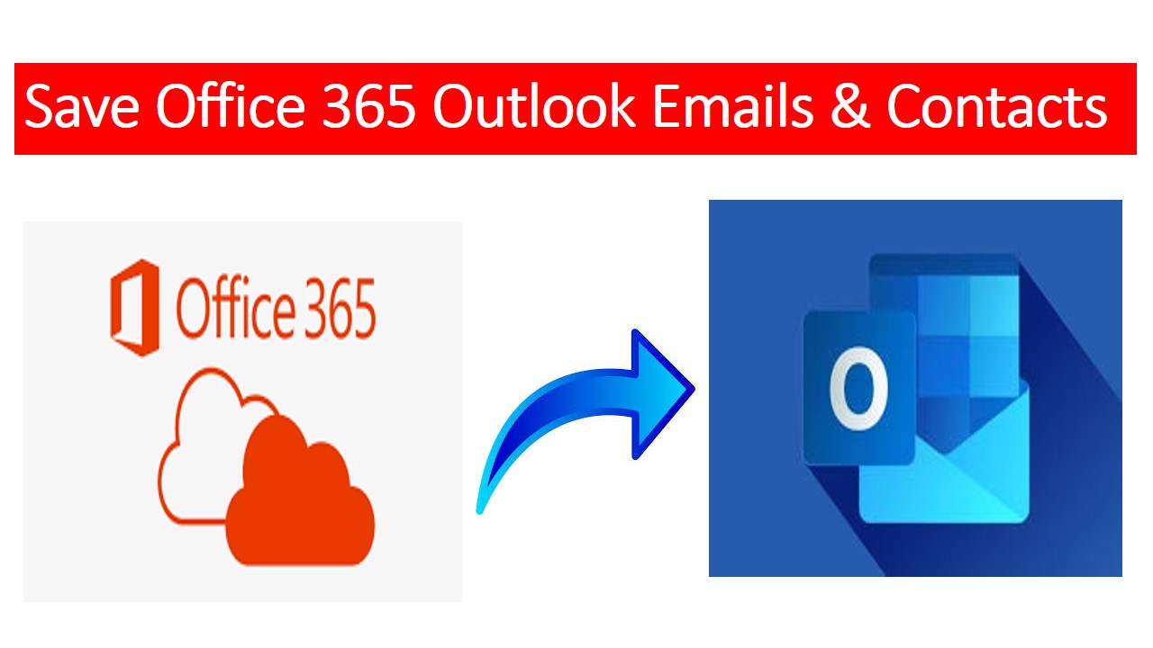 Save Office 365 Outlook Emails - Backup Microsoft 365 Contacts