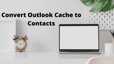 Convert Outlook Cache to Contacts