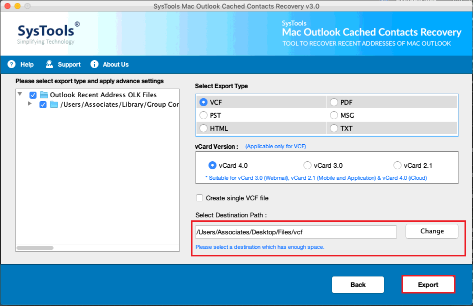 change outlook identity 2016