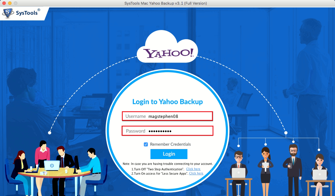 setting up yahoo mail on mac