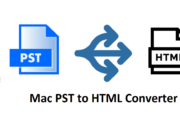 Mac PST to HTML Converter