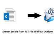 Extract Emails from PST File Without Outlook