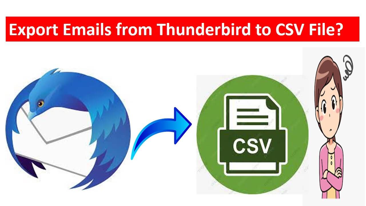 Thunderbird to CSV