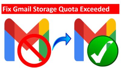 Gmail Storage Quota Exceeded