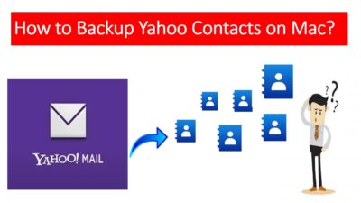 Backup Yahoo Contacts on Mac