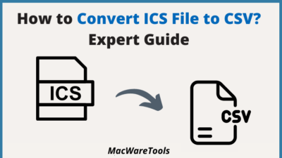 Convert ICS files to CSV