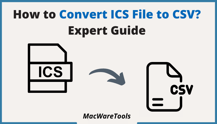 Convert ICS files to CSV