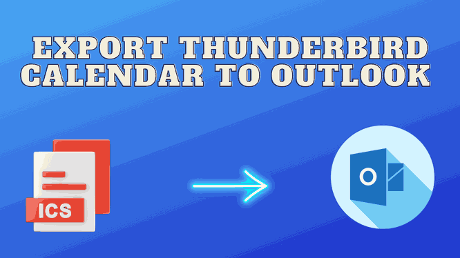Export Thunderbird calendar to Outlook