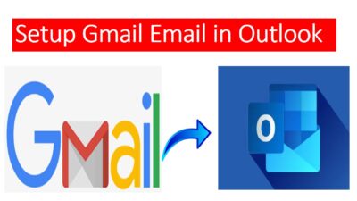 setup Gmail Email in Outlook