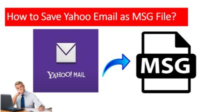 How to Save Yahoo Email as MSG