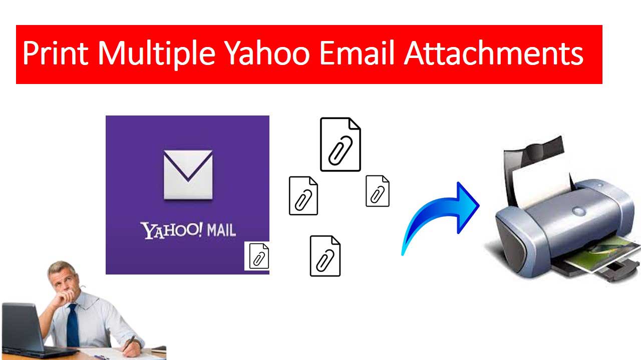 Print Yahoo Email Attachment