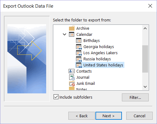 Learn Best Way To Export Outlook Calendar To PST Format
