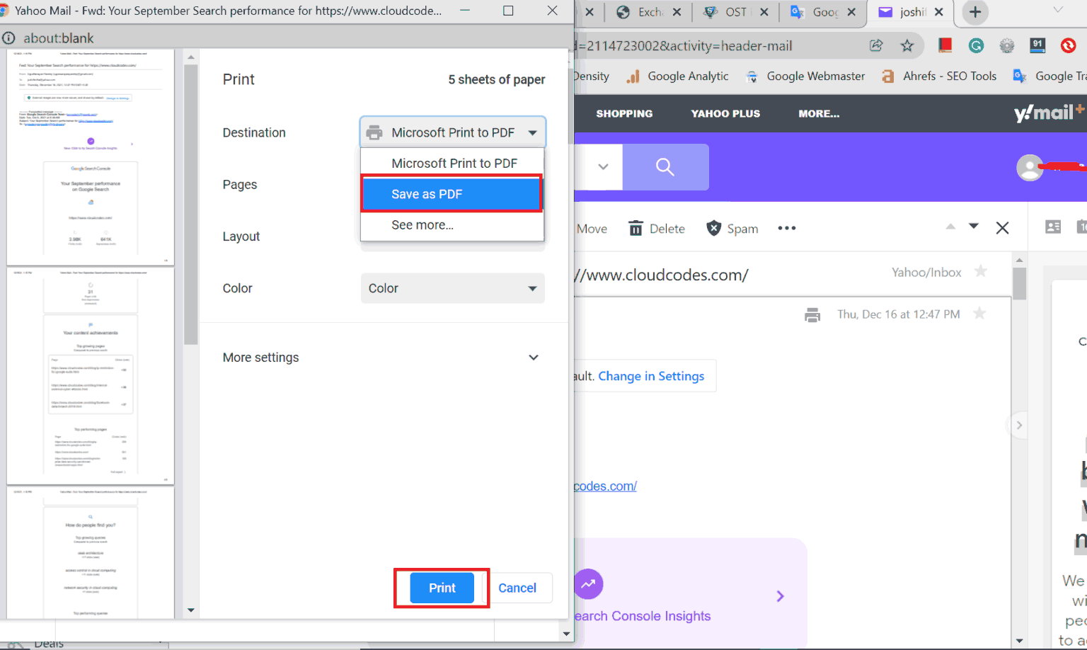 Save Multiple Yahoo Emails As PDF File In A Hassle Free Manner