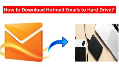 how to save all hotmail emails to hard drive