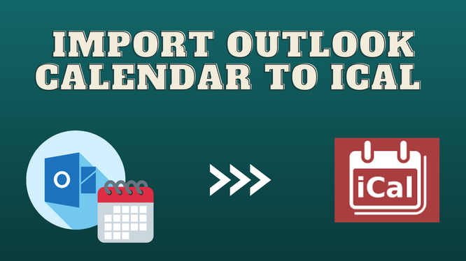 Import Outlook Calendar to ical