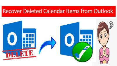 Recover Deleted Calendar Items from Microsoft Outlook