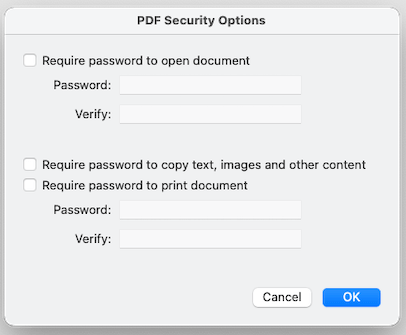Remove PDF Password Mac