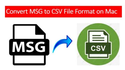 Convert MSG to CSV
