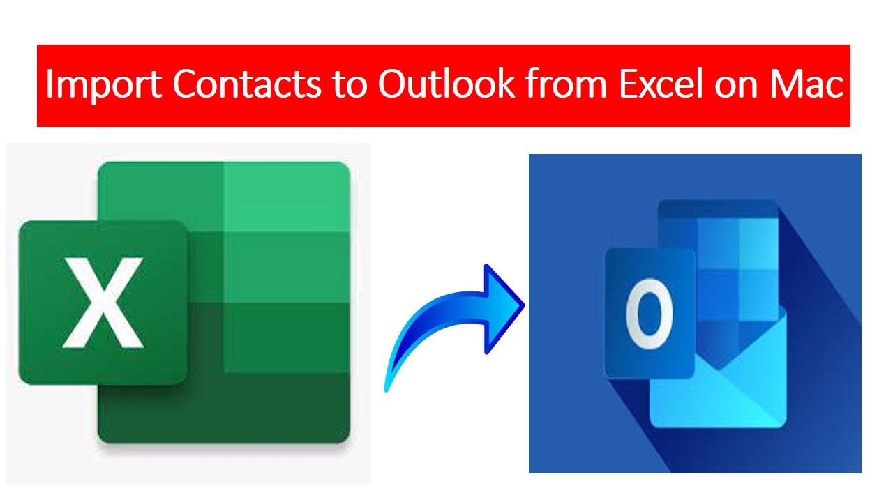 import contacts to outlook from excel