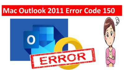 Mac Outlook Error Code 150