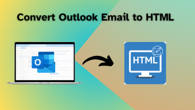 Convert email files into HTML file format