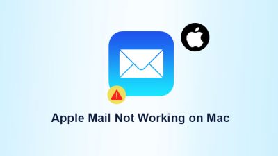 apple mail not working on mac