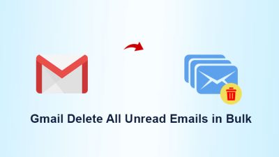 gmail delete all unread files