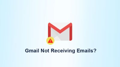 gmail not receiving emails