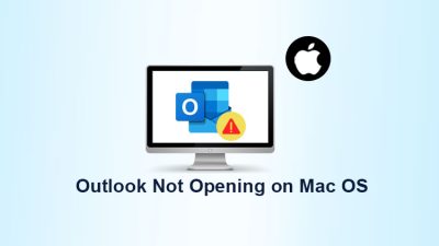 outlook not opening on mac