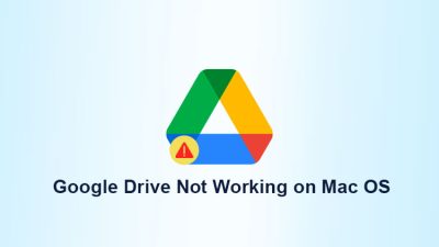 google drive not working on mac
