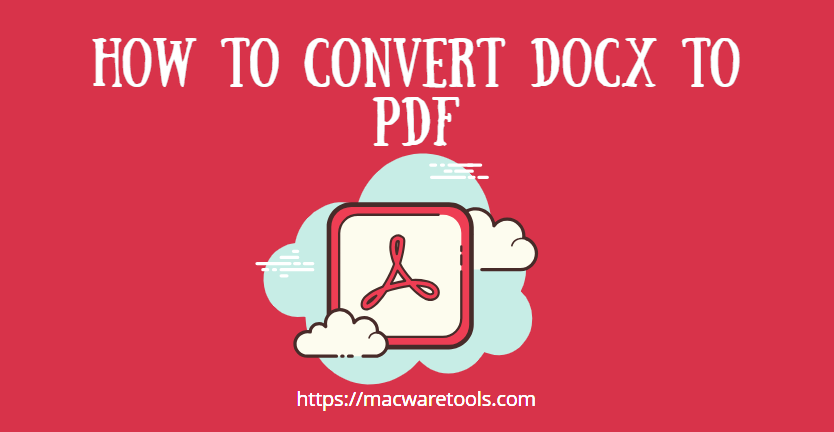 how to convert docx to pdf on mac