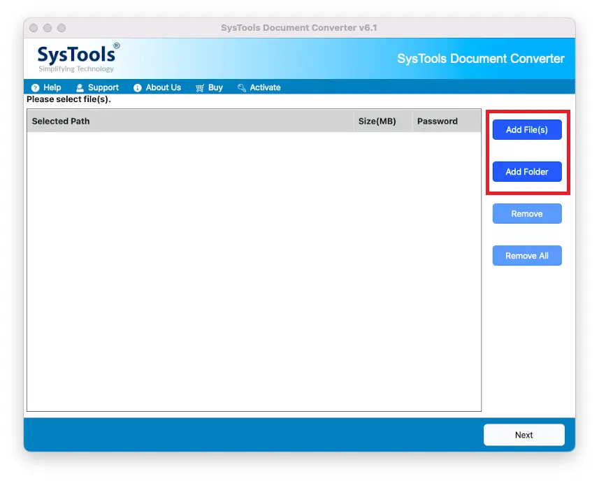 add multiple docx files