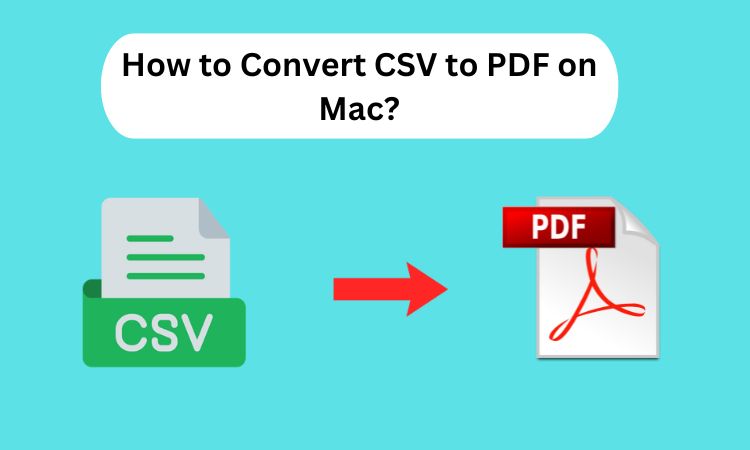 how to convert csv to pdf on mac