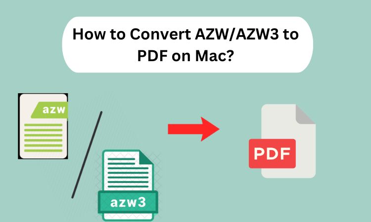 convert azw/azw3 to pdf on mac