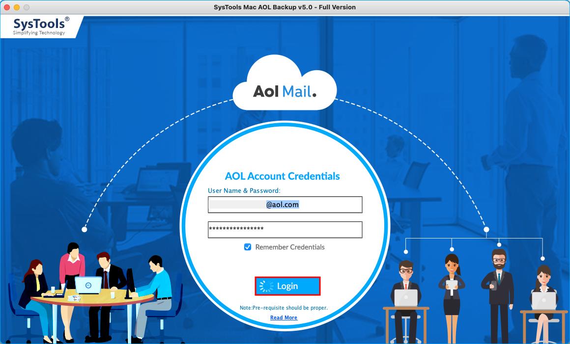 AOL Email Backup Tool