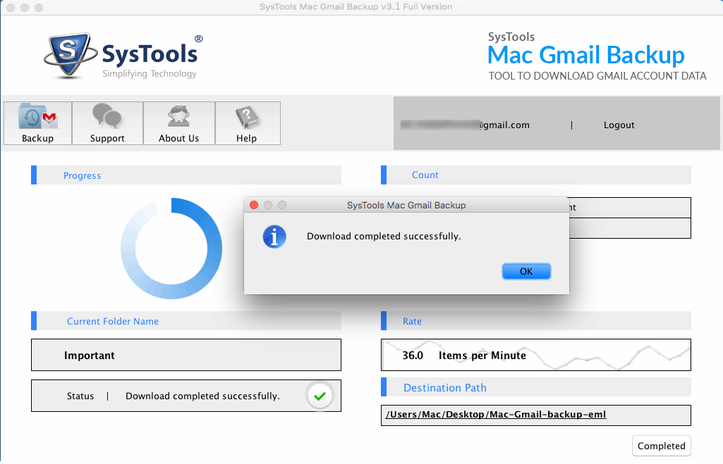 gmail backup for mac free